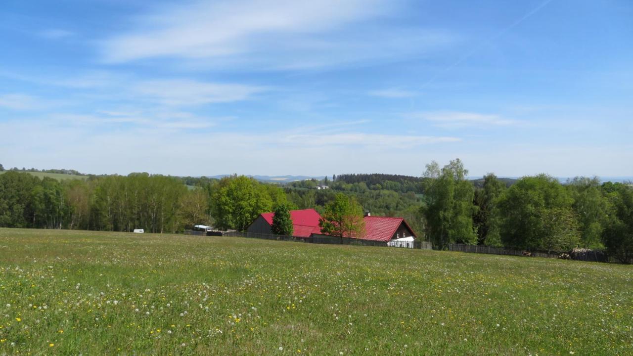 Maringotka Na Samote Na Kozi Farme Hotel Pobezovice Luaran gambar